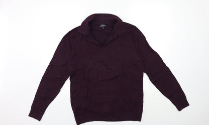 NEXT Mens Red  Knit Pullover Jumper Size M