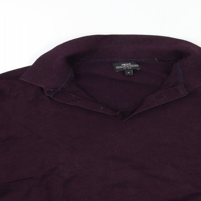NEXT Mens Red  Knit Pullover Jumper Size M