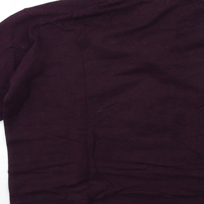 NEXT Mens Red  Knit Pullover Jumper Size M