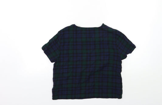 Womens UK Size 6 Jack Wills Blue Basic T-Shirt