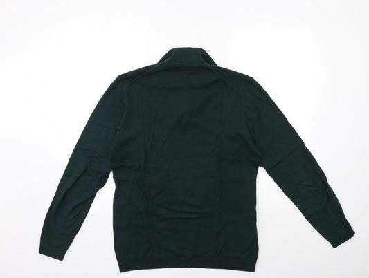 NEXT Mens Green  Knit Pullover Jumper Size M