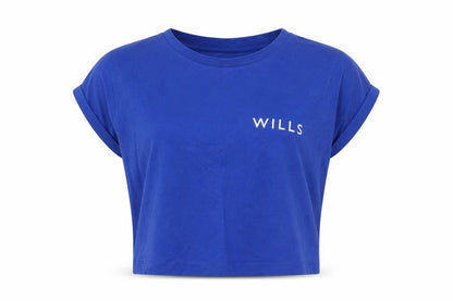 Womens UK Size 6 Jack Wills Blue Basic T-Shirt