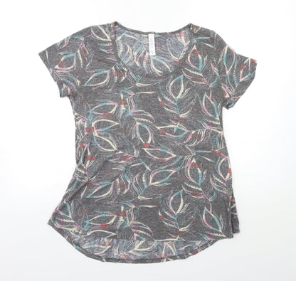 luloroe Womens Grey   Basic T-Shirt Size M
