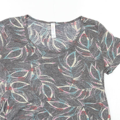 luloroe Womens Grey   Basic T-Shirt Size M