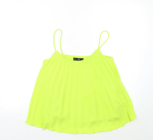 F&F Womens Green   Basic Tank Size 6