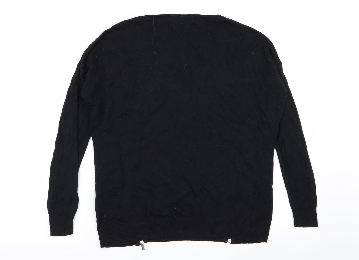 F&F Womens Black   Pullover Jumper Size 8