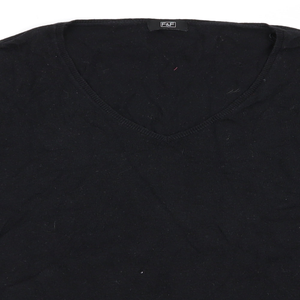 F&F Womens Black   Pullover Jumper Size 8