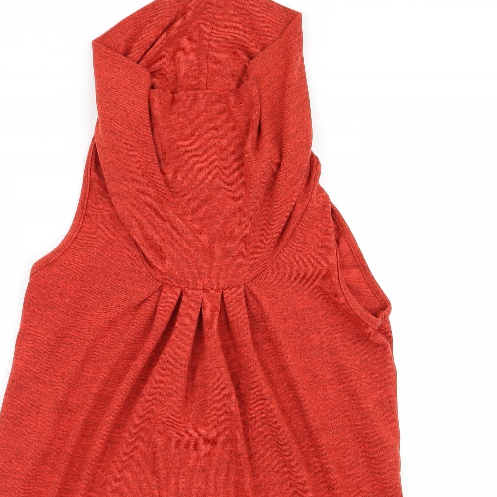 mandi Womens Orange   Fit & Flare  Size 10