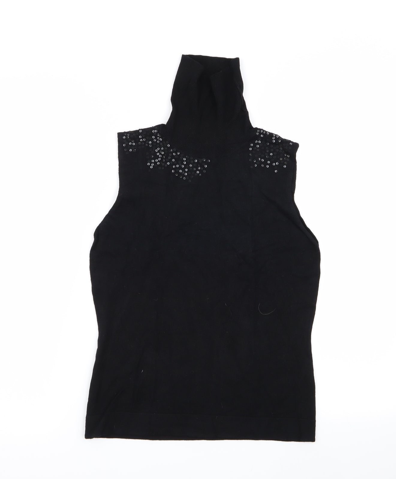 pepper and co Womens Black   Pullover Jumper Size M