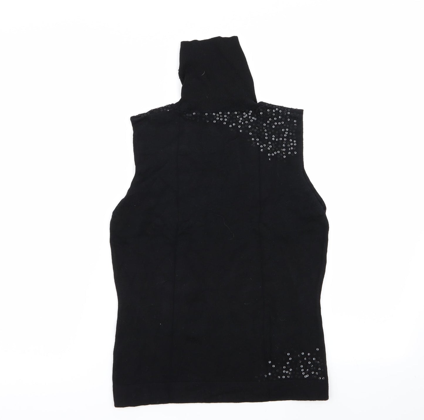 pepper and co Womens Black   Pullover Jumper Size M