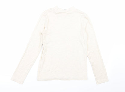 TU Girls Beige   Basic T-Shirt Size 11 Years