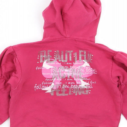montefiore Girls Pink   Pullover Jumper Size 18-24 Months