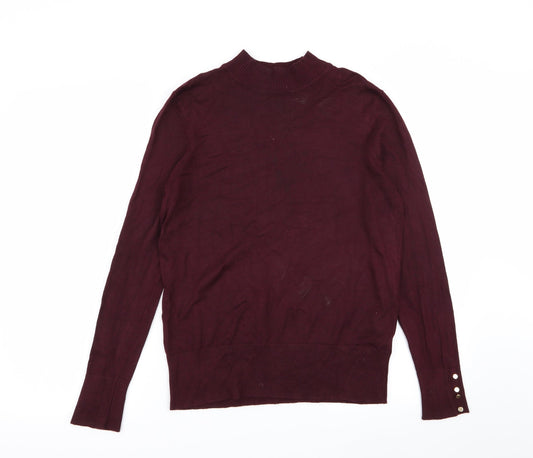 F&F Womens Red   Pullover Jumper Size 12