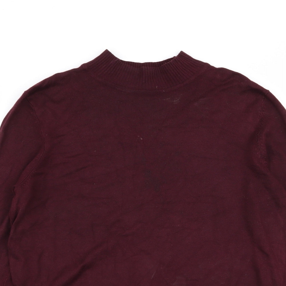 F&F Womens Red   Pullover Jumper Size 12