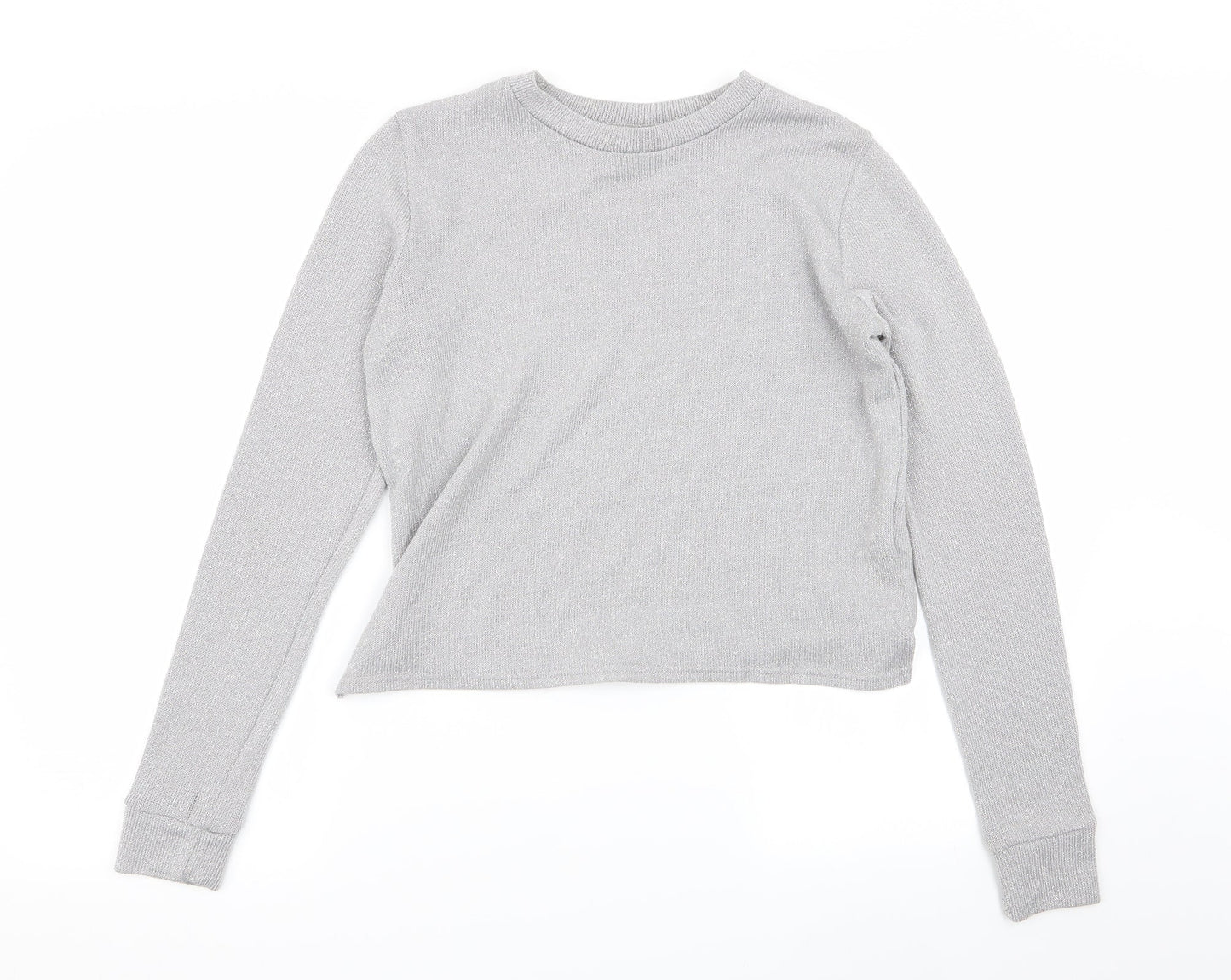 Divided by H&M Womens Silver   Pullover Jumper Size XS