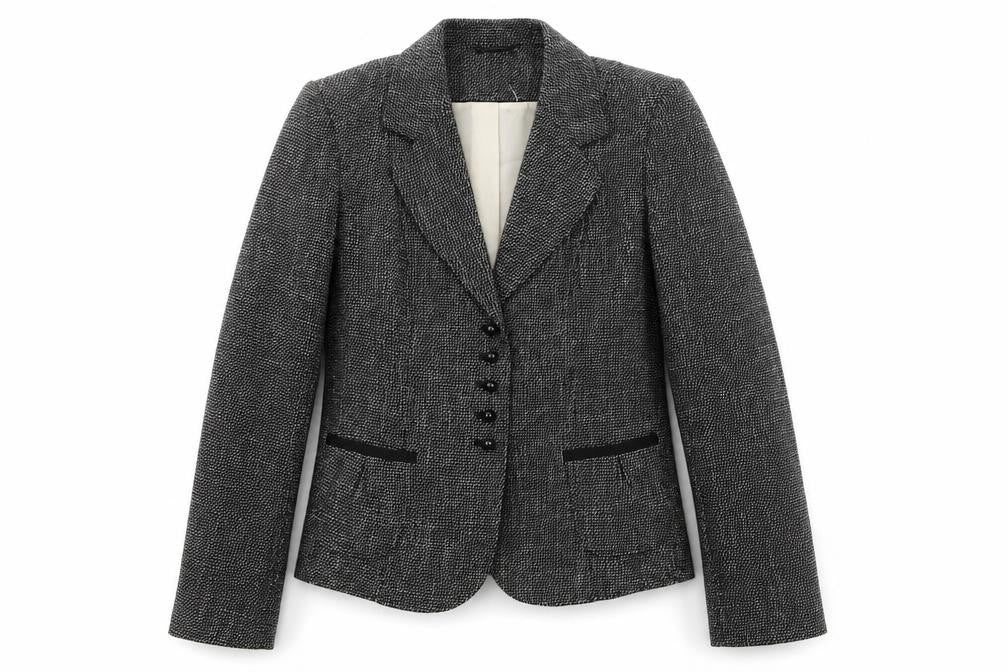 Womens UK Size 10 M&S Regular Black Blazer