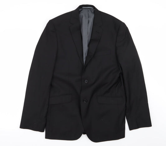 taylor&wright Mens Black   Jacket Blazer Size 40