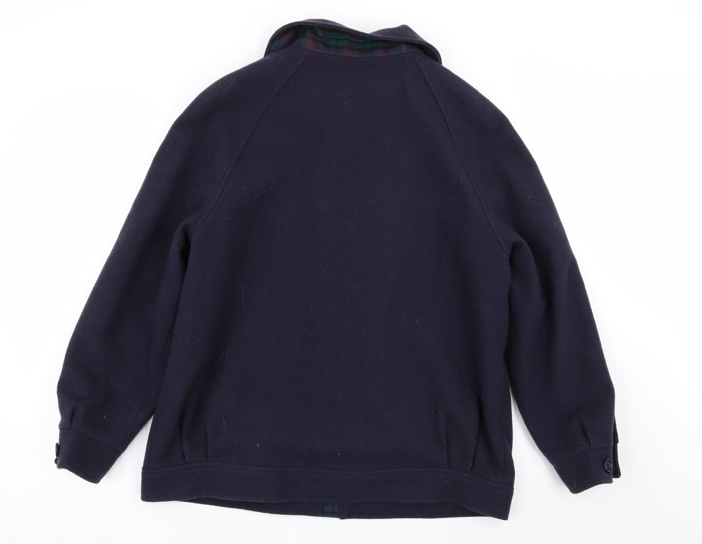 Edinburgh Womens Blue   Overcoat Coat Size 14