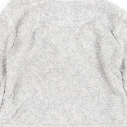 Primark Girls Grey Solid  Top Pyjama Top Size 3-4 Years