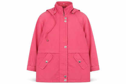 Womens UK Size S telemac Pink Overcoat