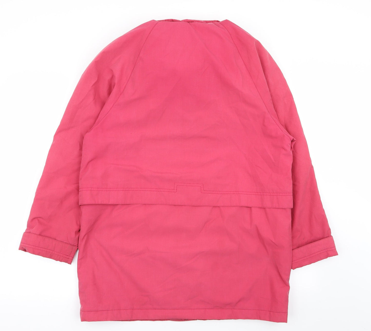 Womens UK Size S telemac Pink Overcoat