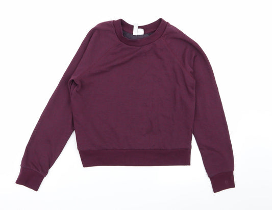 Divided by H&M Womens Purple   Pullover Jumper Size XS