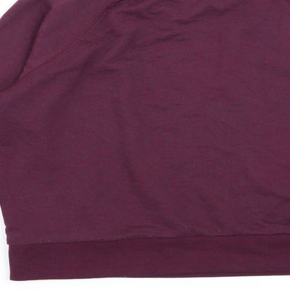 Womens UK Size XS Divided by H&M Purple Pullover Jumper