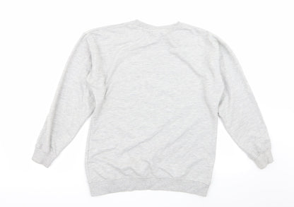 Disney Womens Grey   Pullover Jumper Size 6