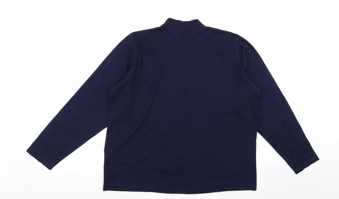 Womens UK Size 18 holmewood Blue Basic T-Shirt