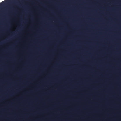 Womens UK Size 18 holmewood Blue Basic T-Shirt