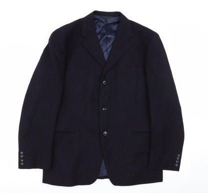 john hutton Mens Blue   Jacket Blazer Size 42