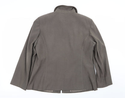Womens UK Size 16 Classic Grey Jacket