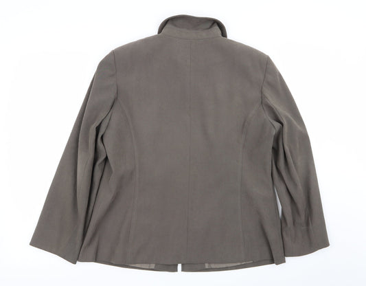 Womens UK Size 16 Classic Grey Jacket