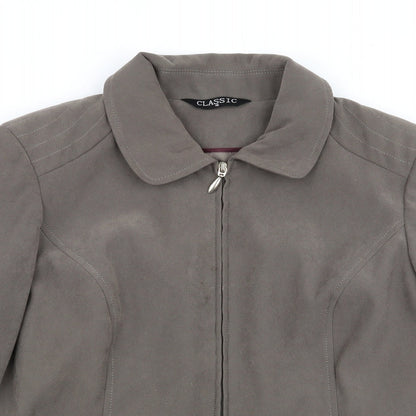 Womens UK Size 16 Classic Grey Jacket