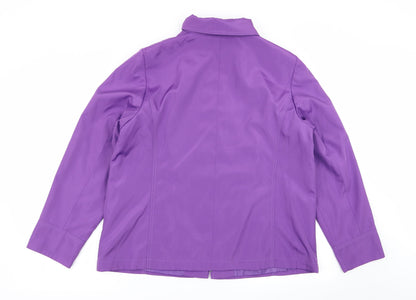 Womens UK Size M BM Purple Jacket