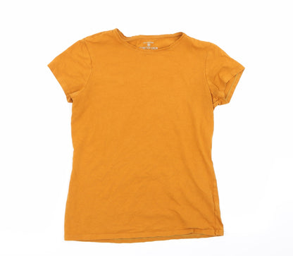 Primark Womens Yellow   Basic T-Shirt Size 12