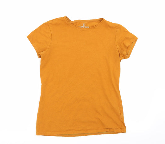 Primark Womens Yellow   Basic T-Shirt Size 12