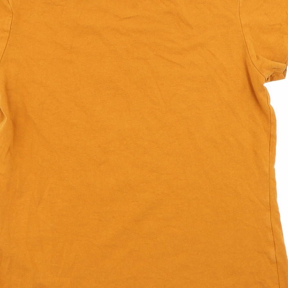 Primark Womens Yellow   Basic T-Shirt Size 12