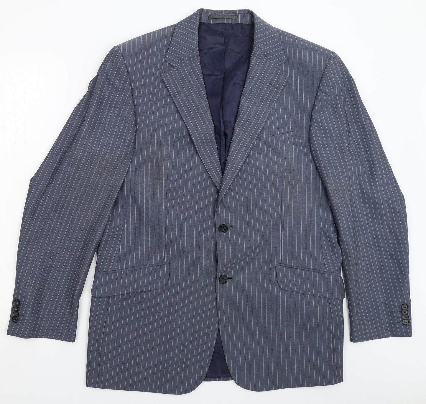 Mens UK Size 40 Van Kollem Regular Grey Suit Jacket
