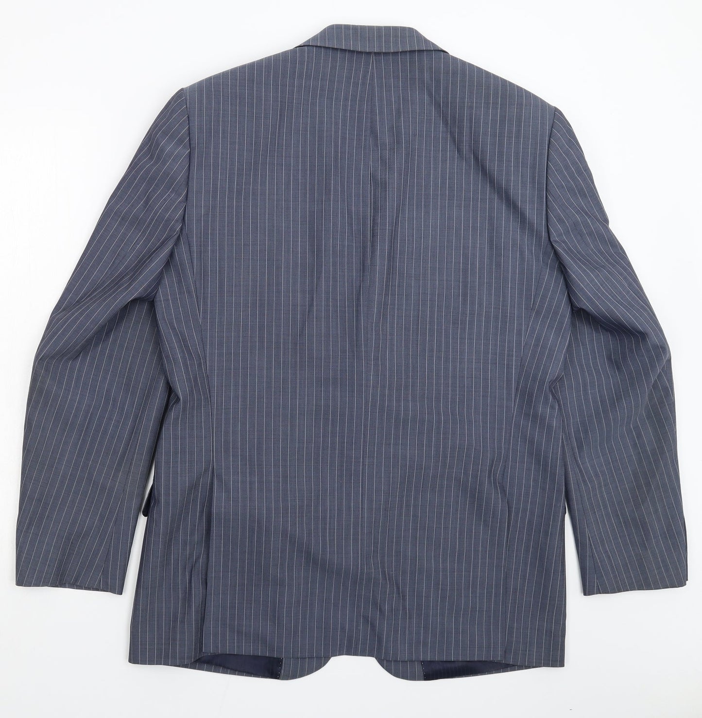 Mens UK Size 40 Van Kollem Regular Grey Suit Jacket
