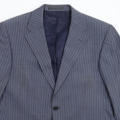 Mens UK Size 40 Van Kollem Regular Grey Suit Jacket