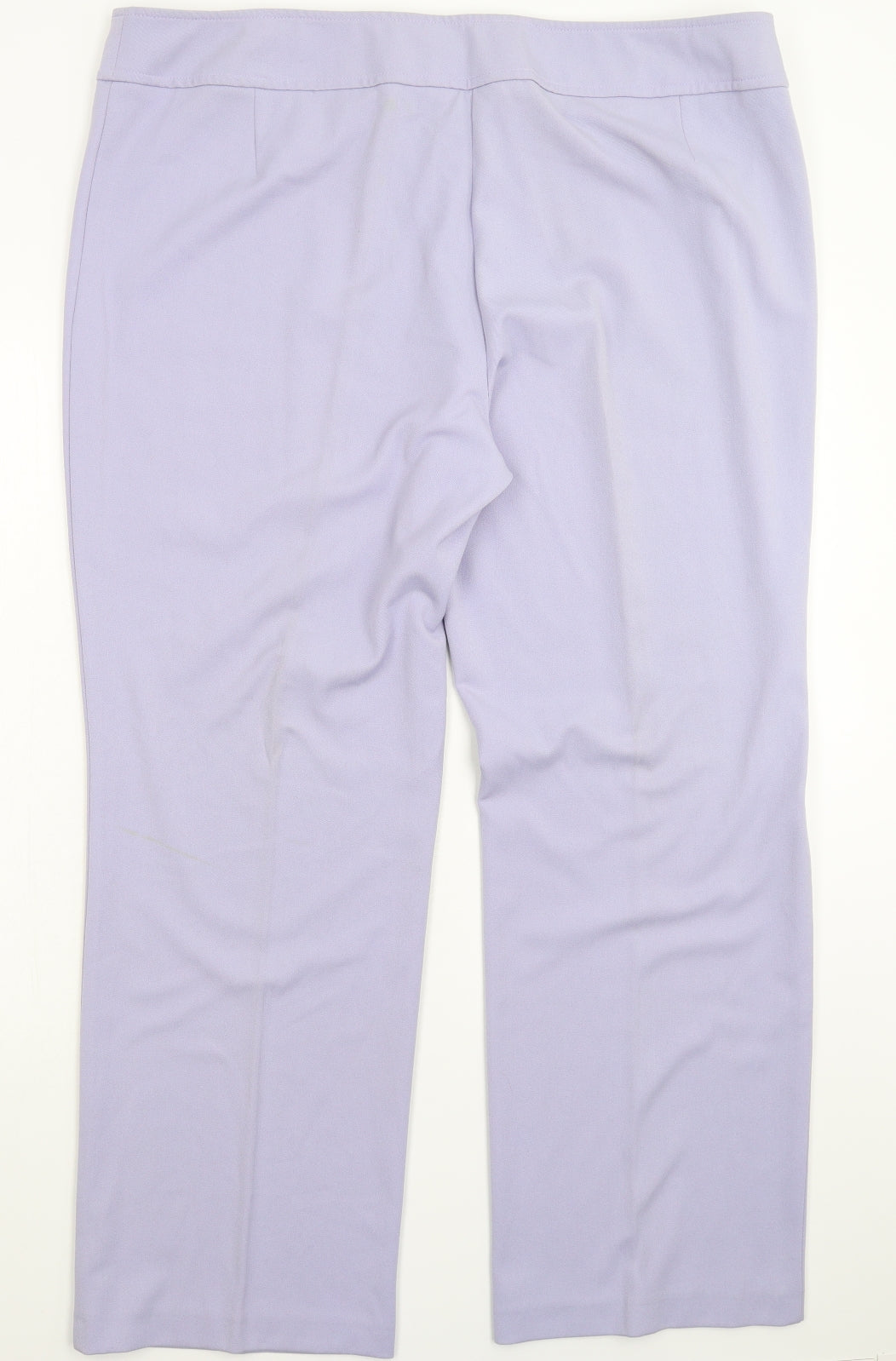 Womens UK Size 24 Agenda Regular Fit  Purple Trousers