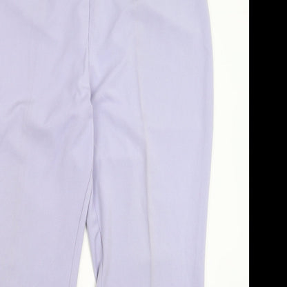 Womens UK Size 24 Agenda Regular Fit  Purple Trousers