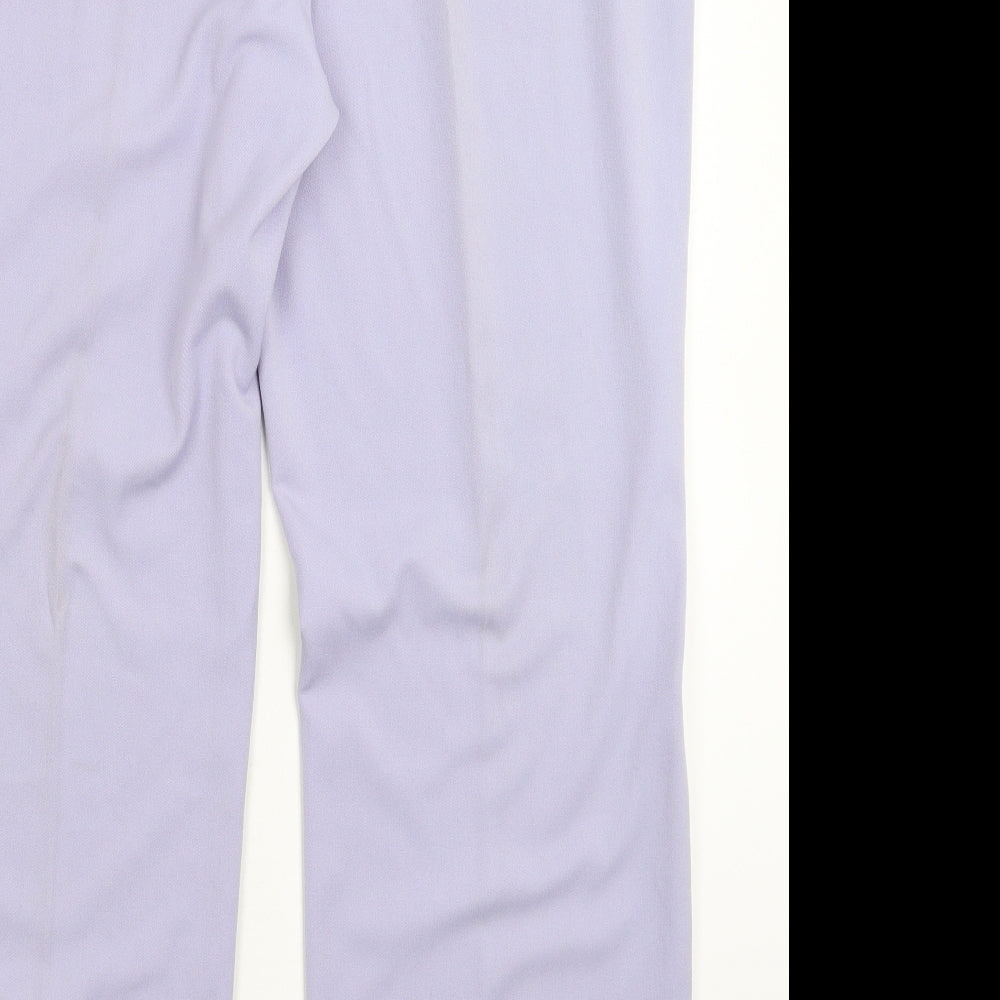 Womens UK Size 24 Agenda Regular Fit  Purple Trousers