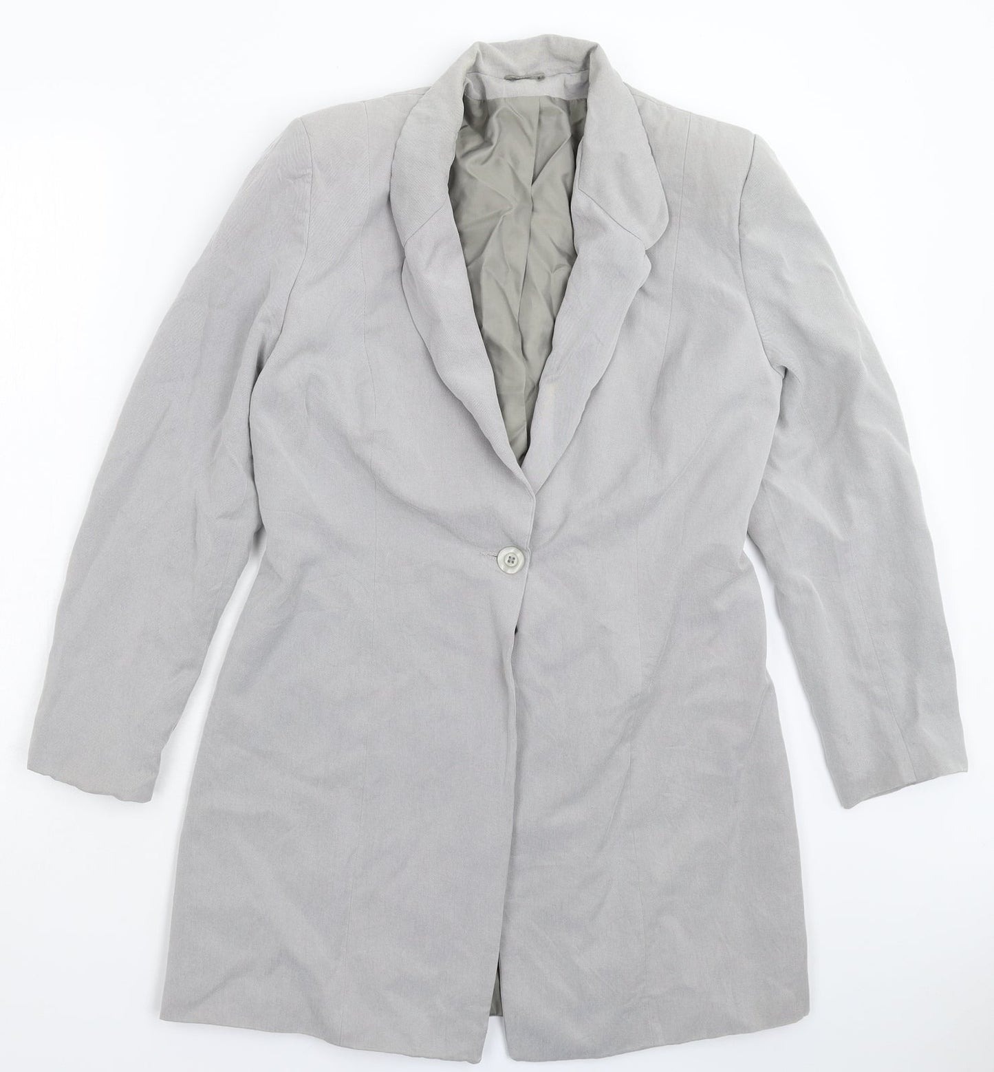 Debenhams Womens Grey   Jacket Suit Jacket Size 12