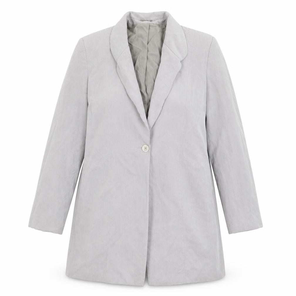 Womens UK Size 12 Debenhams Regular Grey Suit Jacket