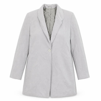 Womens UK Size 12 Debenhams Regular Grey Suit Jacket