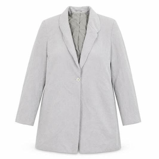 Womens UK Size 12 Debenhams Regular Grey Suit Jacket