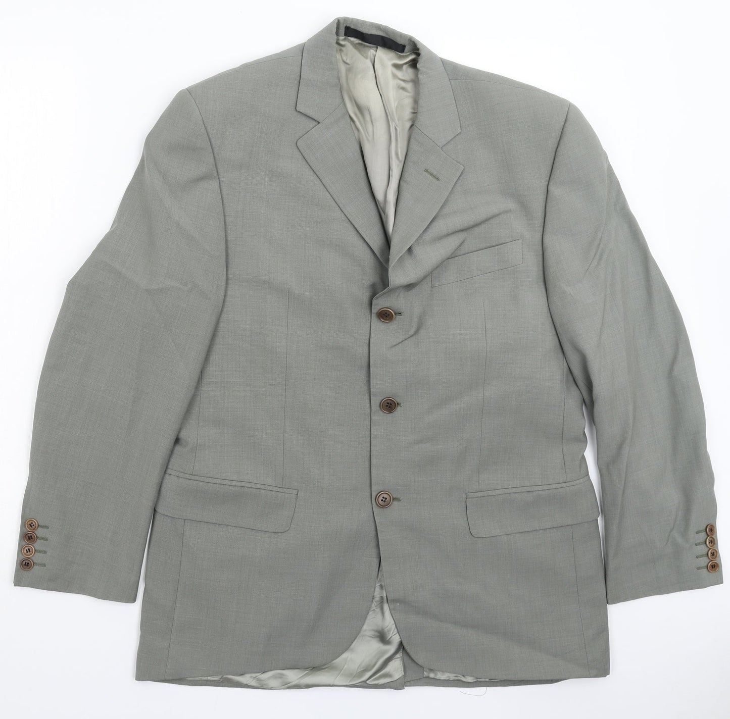 Mens UK Size 38 Marks and Spencer Regular Grey Suit Jacket