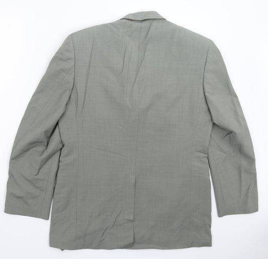 Mens UK Size 38 Marks and Spencer Regular Grey Suit Jacket